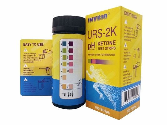 Test Harnuntersuchungs-Ketons pH in einem Urin-Streifen-FDA-Cer Fsc genehmigte