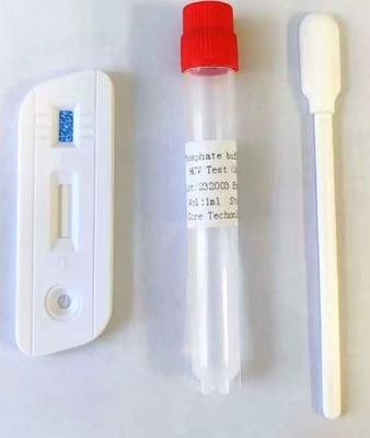Medizinisches Cer zugelassene Infektionskrankheits-schneller Test-Ausrüstungen Hcv-Speichel-schnelle Test-Karte