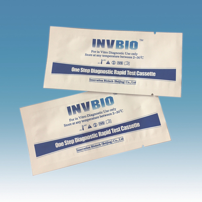 One Step Rapid 98 % Antigen Testkarte Selbsttest Influenza A+B Combo