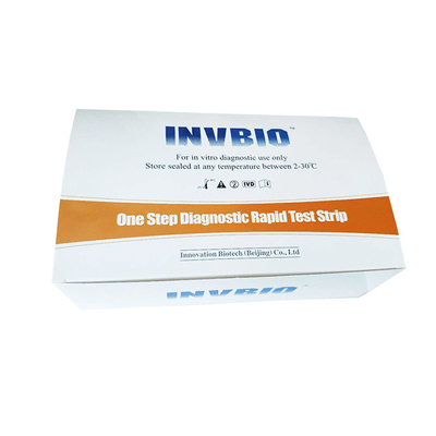 Hepatitis-C-Antikörper-HCV-Teststreifen, Hepatitis-C-Screening-Diagnose, 100 Tests/Box