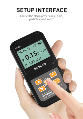 Portables digitales Röntgenstrahl-Nuklearstrahlungsmesser Beta-Gamma persönliches Dosimeter Geigerzähler