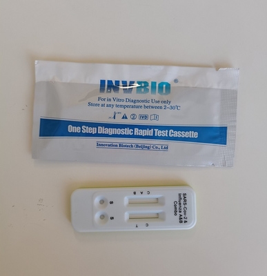 Hohe Empfindlichkeit Covid 19 Influenza A&amp;B Selbsttest zur doppelten Diagnose 1 Stück/Box
