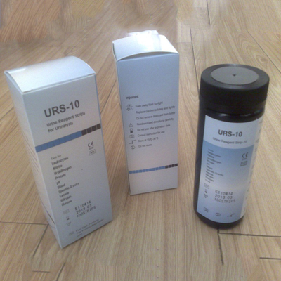 Hohe Genauigkeits-Glukose-Bilirubin-Harnuntersuchungs-Test-Streifen 3.00mm 10 Parameter