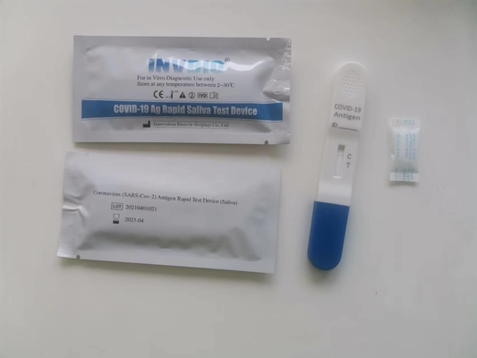Ein Schritt Covid 19 AG-Antigen-Speichel-Lutscher