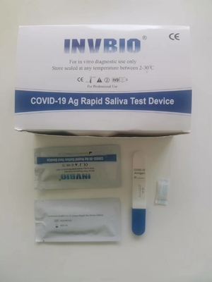 Ein Schritt Covid 19 AG-Antigen-Speichel-Lutscher