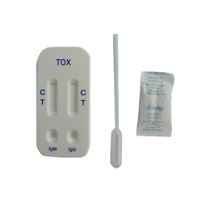 Toxoplasmose-Ausgangstest Kit Colloidal Gold Chromatography IgG IgM TOXO