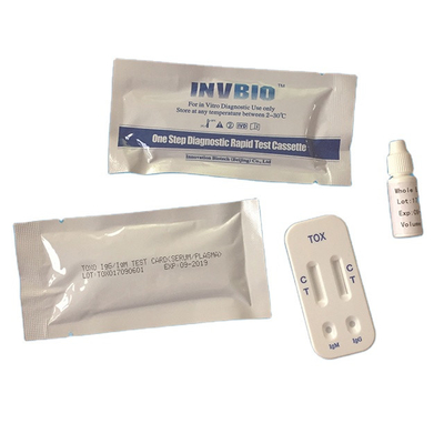 Toxoplasmose-Ausgangstest Kit Colloidal Gold Chromatography IgG IgM TOXO