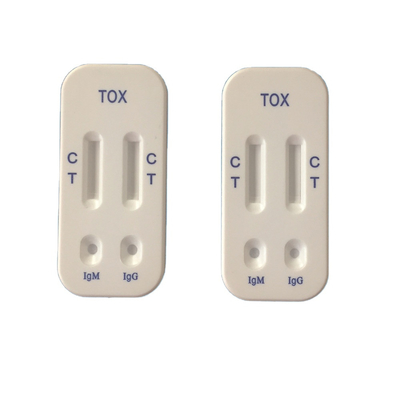 Toxoplasmose-Ausgangstest Kit Colloidal Gold Chromatography IgG IgM TOXO