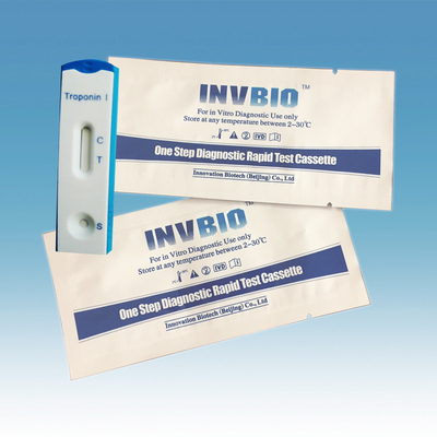 3.00mm Kassetten-Troponin prüfe ich Kit Rapid Test 24 Monate Haltbarkeitsdauer-