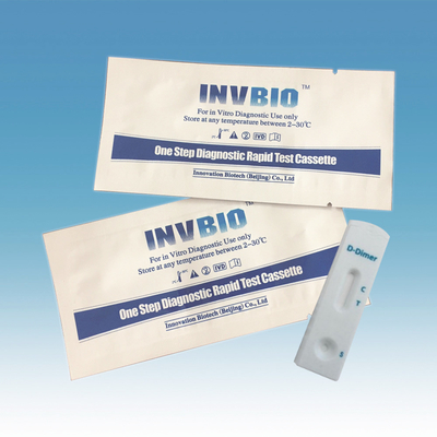 Qualitative Entdeckung der Vollblut-Serum-Plasma-D-Dimer-schnellen Versuchseinrichtungen