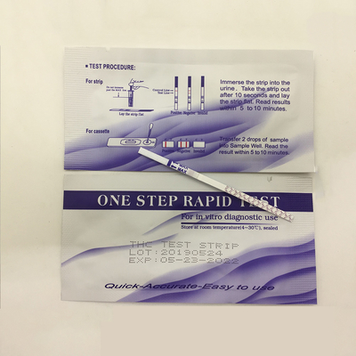 Urin 50ng/Ml Thc-Marihuana Canabis-Drogenmissbrauch-Test Kit Strips