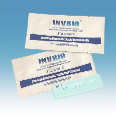 INVBIO Buprenorphine BUP Tests der Drogenmissbrauch-Test-Ausrüstungs-25/Kasten