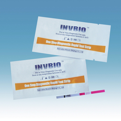 Schwangerschaftstest-Ergiebigkeits-Test-Ausrüstungen 20mlU/Ml 10mIU/Ml Hcg Selbststreifen hohe Empfindlichkeit ab