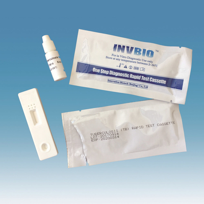 Eine Schritt-Serum-Plasma TB-Infektionskrankheits-schnelle Test-Ausrüstungs-Karte