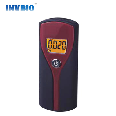 Tragbare Polizei Breathalyzer-Alkohol-Prüfvorrichtungs-orangefarbene Hintergrundbeleuchtung