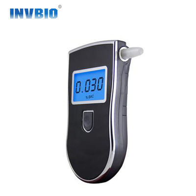 Breathalyzer-Polizei-Alkohol-Prüfvorrichtung blaue Hintergrundbeleuchtung LCD genaue tragbare