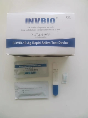 Schneller Test Kit Antigen Saliva Lollipop 99% Besonderheit Covid 19