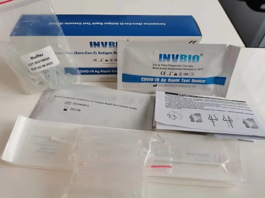 SARS-CoV-2 allgemeine Liste schneller Rtk nasaler Putzlappen-zu Hause Antigen-Test-Kit Card EU