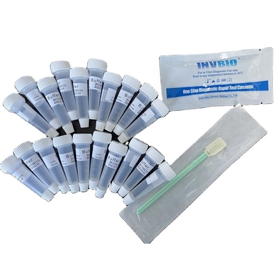 Kasten-qualitative Entdeckung INVBIO-Genauigkeit Coronavirus-Speichel Rtk-Test-5pcs/
