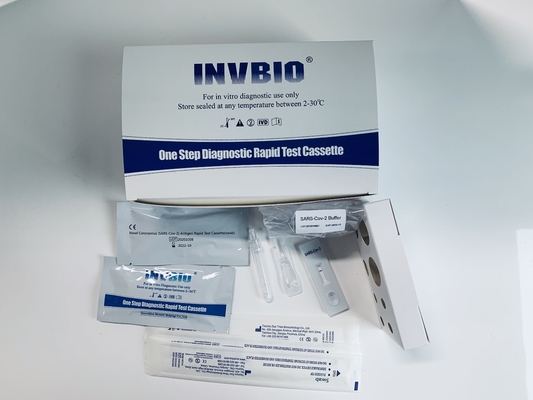 Über schnellem Test Kit Nasal Swab Collection 99% Genauigkeit Covid 19