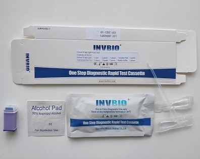 SARS-CoV-2 Coronavirus IgG IgM Antikörper-Test Kit One Step Self Testing INVBIO