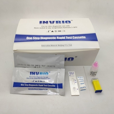 Home CE zugelassen Igg Igm Antikörper-Test-Kit SARS-CoV-2 Serum Plasma 25 Stück/Box