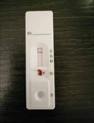 Schneller Test Kit For Antibody COVID19 CER FSC FDA IgG IgM kolloidales Gold