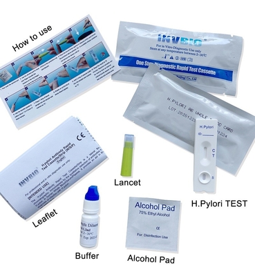 Genaue Pförtner des Schritt-25pcs/box H petzen den schnellen Test Helicobacter-Pförtner-Antikörper