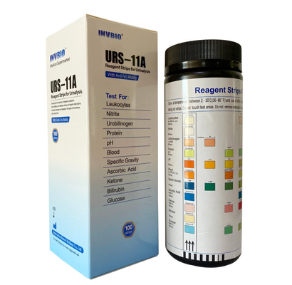 Parameter-Reagens-Test-Streifenurinölmessstab des Glukose-Bilirubin-10