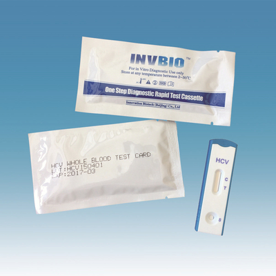 Anti-Hcv-Infektionskrankheits-schnelles Test-Ausrüstungs-Kassetten-Gerät 25pcs/Box