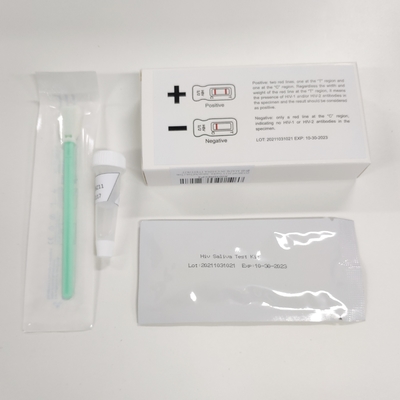 Medizinische IVD-Infektionskrankheits-schnelle Test-Ausrüstungen ein Schritt Hiv-Speichel
